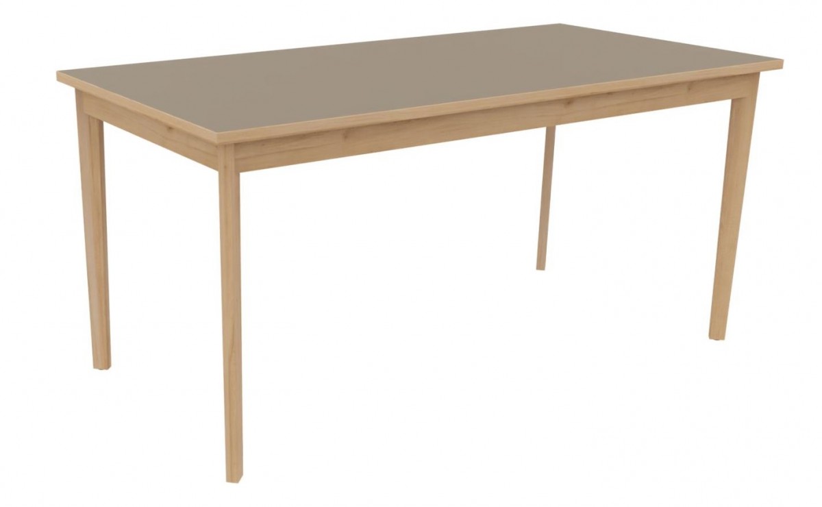 Table 160x80 4pieds Soline